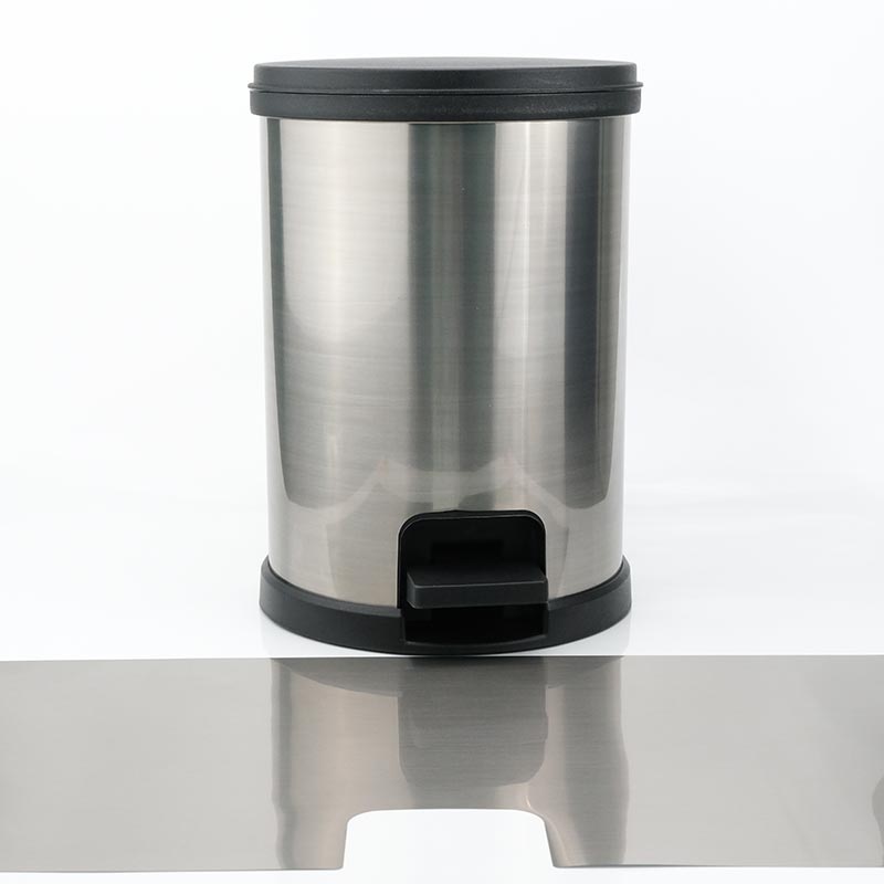 Etikett för formsprutning av soptunnor i form