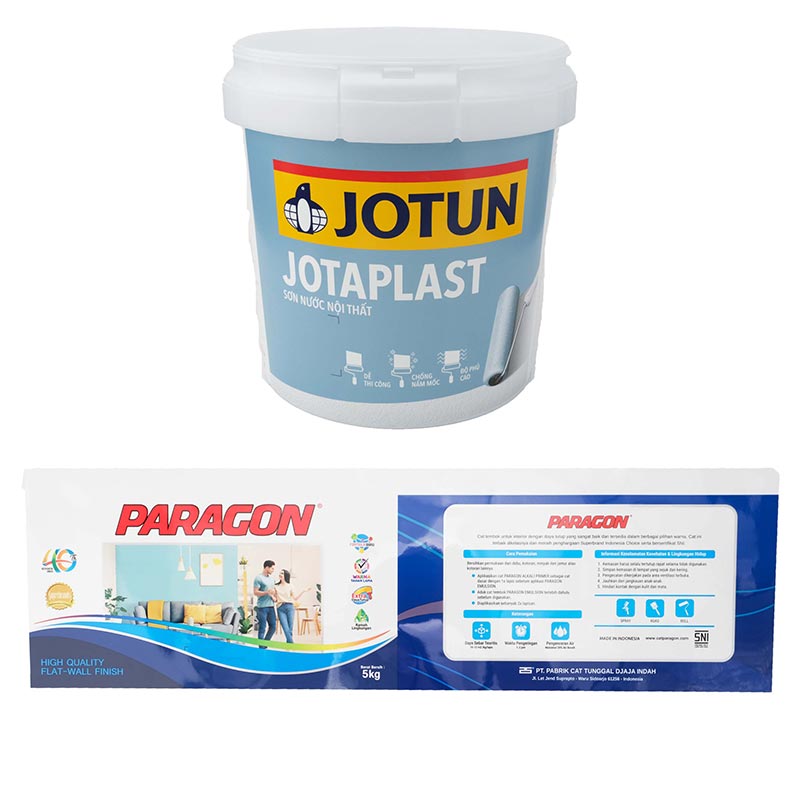 Målartrumma formsprutning Etikett