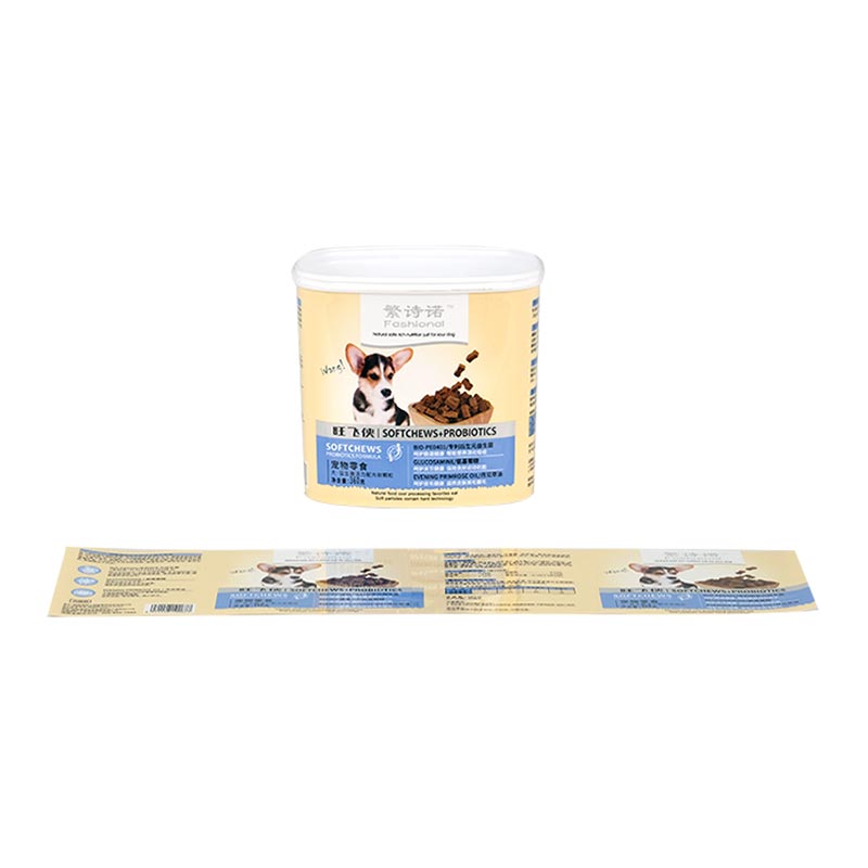 Pet Treats Hink Formsprutning Etikett