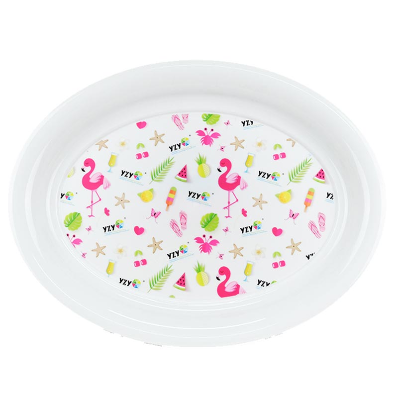 Sida Dish Formsprutning Etikett