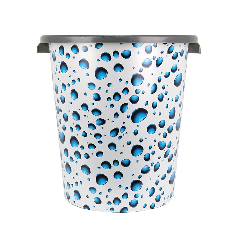 Papperskorgen formsprutning i formetikett